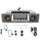 Custom Autosound USA-850 Walnut Bezel Radio Chevy Camaro 67-68