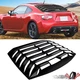 Rear Window Louver Sun Shade Cover For Toyota 86 & Scion FR-S & Subaru BRZ 13-20