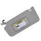 Left Side Interior Sun Visor With Light Fit For Honda Accord 08-12 Gray