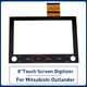 8" NAV Touch Screen 8740A130 8740A040 For 2020-2022 Mitsubishi Outlander 2 knobs