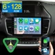 8Core 6+128GB Car Stereo For Honda Accord 2013-2017 Android 15 Sat Nav Head Unit