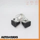 09-11 Jaguar XF XFR X250 High Low Tone Horn Alarm Sound Siren Set of 2 OEM