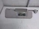 2023 ACURA MDX Passenger Right Side Gray Cloth Sun Visor with Lighted Mirror OEM