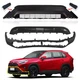 For 2019-2024 Toyota RAV4 Front Bumper Lower Grille Grill+Valance Panel Cover