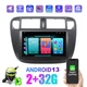 For 1995-2000 Honda Civic 9'' Stereo Radio Android13 CarPlay GPS Player 2+32GB