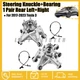 New For 2017-23 Tesla Model 3 Rear Left + Right Steering Knuckle + Bearing LH RH