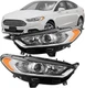 Ford Fusion Chrome Headlight 2013-2016 Pair