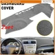 Pair Dash-mat Dash Cover Mat Anti-Slip Dashboard Gray Pad 07-11 For Camry Toyota