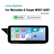 Linux CarPlay Android Auto Screen Car Upgrade for Mercedes Benz E Coupe W207