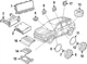 Genuine Volkswagen Receiver 5H0-035-877-D
