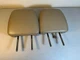 2005-2015 Nissan Armada QX56 Rear Back Seat 2nd Row Headrests Tan Leather LKQ