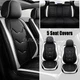 For Ford C-Max Faux Leather 5 Seats Car Seat Covers Front Rear Full Set Cushion