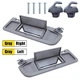 NEW Sun Visor DARK GRAY  PAIR For 2006-2011 Honda Civic FRONT Left & Right SET