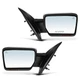 2x Power Mirror w/ Signal Puddle Light Memory Power Fold for Ford F150 2009-2011