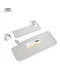 Mercedes X166 GL GLE ML GLS Passenger Right Sunvisor Vanity Mirror Gray Genuine