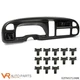 Fit For 98-2002 Dodge Ram 1500 2500 3500 Pickup Black Dash Board Bezel W/ Vents