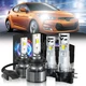 Fit Hyundai Veloster 2013-2017 H7+H11B LED Headlight High Low Beam White Bulbs