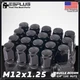24 Pc Lug Nut M12x1.25 Black Fit Nissan NP300/NV350/Pathfinder/Titan/Xterra