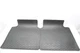 10-11 SAAB 9-5 REAR RUBBER FLOOR MATS PAIR LEFT RIGHT