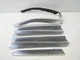 09-16 AUDI B8 A4 S4 DASHBOARD DOOR PANEL INTERIOR ALUMINUM TRIM SET OEM 010224