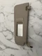 Fits 11-16 BMW 535I Rh Passenger Sun Visor Illuminated Tan OE TRIM CODE=plcv1