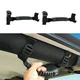 Pair Roll Bar Grip Grab Handles Black for Jeep Wrangler CJ YJ TJ JK JL 1955-2026