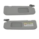 Driver & Passenger Side Gray Sun Visor For 2012-15 Hyundai Veloster 22850306 