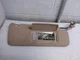 2023 ACURA MDX Passenger Right Side Tan Cloth Sun Visor with Lighted Mirror