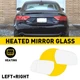 Left Right Side Mirror Glass Heated w/Backing For A3/A5 Audi A4 Quattro/S4 S5 EV