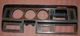 81-93 DODGE D150 D250 D350 Ram charger Instrument Dash Bezel Trim Panel Wood 4X4