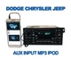 ✅84-01 Dodge Chrysler Dakota Durango Caravan Ram Jeep Aux Input Mp3 Oem Radio ✅84-01 Dodge Chrysler Dakota Durango Caravan Ram Jeep Aux Input Mp3 Oem Radio
