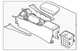 Genuine Nissan Center Console 96910-6LB1D