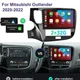 10" Android12 32G Car Radio Gps Sat Navi Wifi For Mitsubishi Outlander 2020-2022