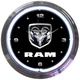 Neon Clock - Dodge Ram Truck 15" 8RAMXX Licensed & Ships FREE to the 48-State US