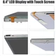LAJ084T001A 8.4" LCD Touch Screen Monitor For Dodge Charger Uconnect 2011-2014