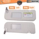 Pair (L/R) Driver & Passenger Side Sun Visor Pair Set For Hyundai Veloster 12-15