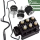 6PCS Air Suspension Valve Compressor Mount Air Pipes Fit Porsche Cayenne 955 9PA