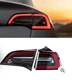 4PCS LED Tail Lights Fits 2017-2020 Tesla 3 Rear Lamps Inner Outer LH RH Set