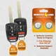2 For 2016 2017 Honda HR-V HRV Keyless Entry Remote Car Key Fob