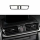 1 Pcs For Mazda 3 Axela 2014-2019 Carbon Fiber Middle Air Outlet Vent Trim Cover