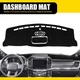 Dashboard Cover Car Mat Interior Pad Fit 2021 2022 23 2024 2025 Ford F150 Front