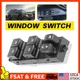 83071AJ21C FOR 13-17 SUBARU LEGACY OUTBACK DRIVER MASTER POWER WINDOW SWITCH B