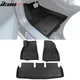 Fits 17-23 Tesla Model 3 3D Molded Front Rear Floor Mats Carpets Injection TPE