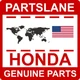 74872-TA0-A00 Spring Left Trunk Opener Honda OEM Genuine 74872TA0A00