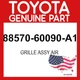 Toyota Genuine 88570-60090-A1 Grille Assy Air 8857060090A1 OEM