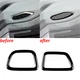 Gloss Piano Black Dashboard Air Vent Outlet Trim For Honda Ridgeline Pilot 17-23