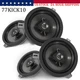 4 Pack Kicker Speaker Upgrade for Jeep Wrangler JK JKU 2007-2018 77KICK10 6.5in