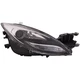Headlight Halogen Right Passenger CAPA For 2011-2013 Mazda 6 Chrome MA2519141