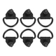 Cargo D Hooks 6Pcs Steel Ford Transit 150 250 350 Tie Down Black V550A74AD Vans