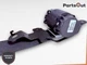 07-13 BMW E70 X5 Rear Right Passenger Side Seat Belt Retractor Black OEM
